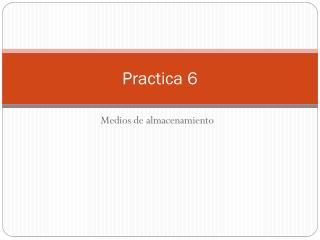 Practica 6