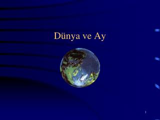 Dünya ve Ay