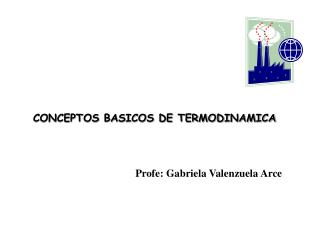 CONCEPTOS BASICOS DE TERMODINAMICA