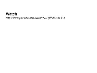 Watch youtube/watch?v=PjWvdO-mHRo