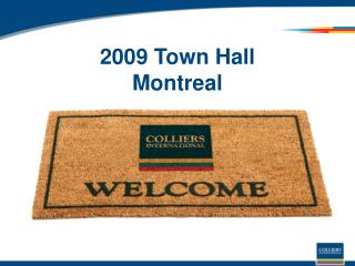2009 Town Hall Montreal