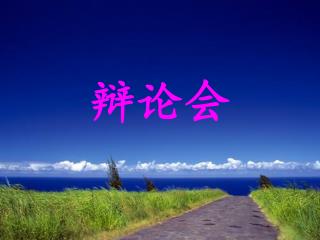 辩论会