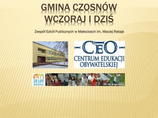 Gmina Czosnów Wczoraj i dziś