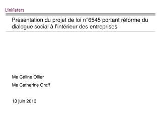 Me Céline Ollier Me Catherine Graff 13 juin 2013