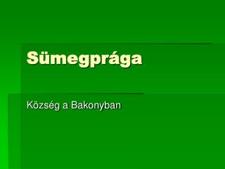 Sümegprága