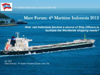 PT ARPENI PRATAMA OCEAN LINES Tbk.