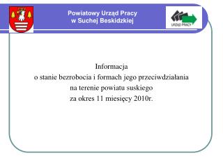 Powiatowy Urząd Pracy w Suchej Beskidzkiej