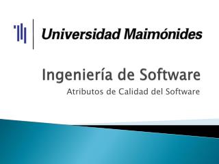 Ingeniería de Software