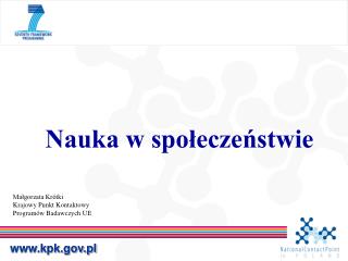 Nauka w społeczeństwie