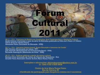08/11 – 19 h - Panorama da História em Quadrinhos, Arte Contemporânea e Mediação Cultural