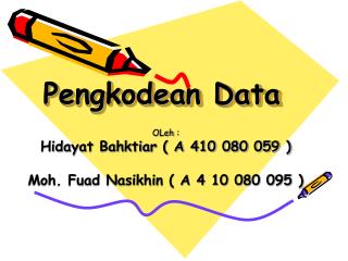 Pengkodean Data