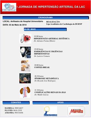 I JORNADA DE HIPERTENSÃO ARTERIAL DA LAC