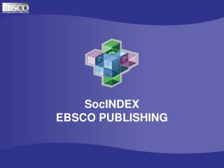 SocINDEX EBSCO PUBLISHING