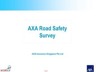 AXA Insurance Singapore Pte Ltd
