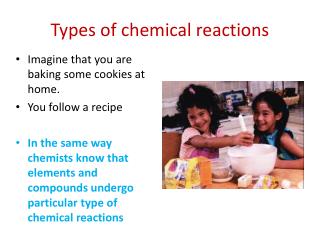 Types of chemical reactions