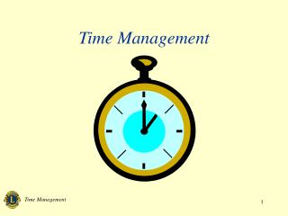 Time Management