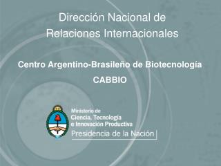 Dirección Nacional de Relaciones Internacionales