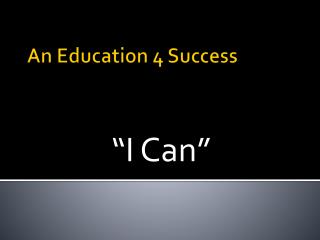An Education 4 Success