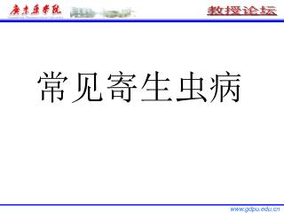 常见寄生虫病