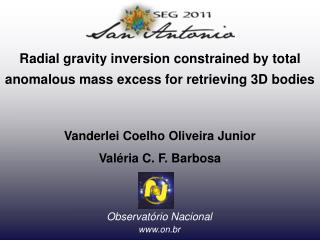 Radial gravity inversion constrained by total anomalous mass excess for retrieving 3D bodies