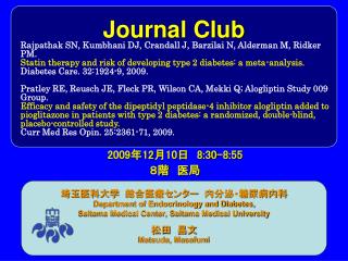 Journal Club