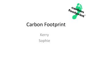 Carbon Footprint