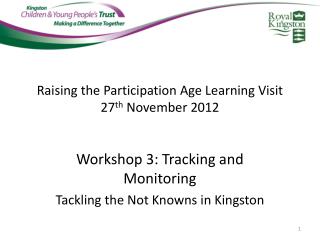 Raising the Participation Age Learning Visit 27 th November 2012