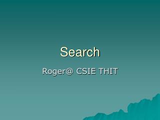 Search