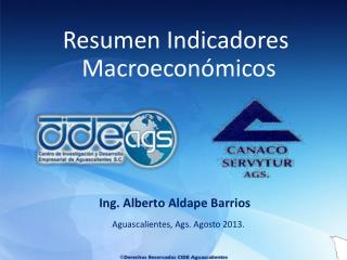 Aguascalientes, Ags. Agosto 2013.
