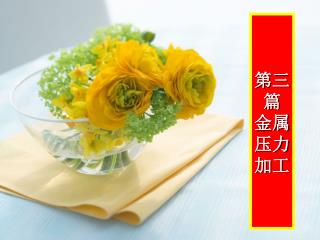 第三篇 金属压力加工