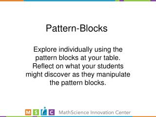 Pattern-Blocks