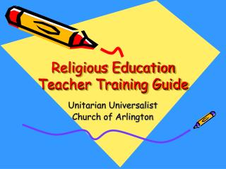 Religious Education Teacher Training Guide