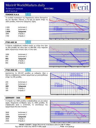 Merit@WorldMarkets.daily Technical Comment 	 	 18 / 11/2002 ank@merit.gr