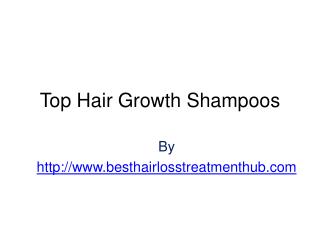 Top Hair Growth Shampoos