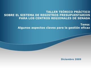 Diciembre 2009