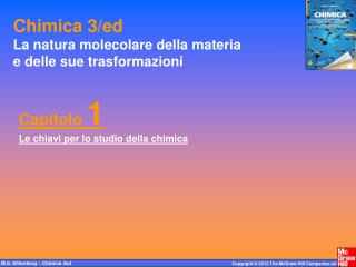 Chimica 3/ed La natura molecolare della materia e delle sue trasformazioni