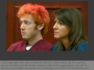 Colorado shooting suspect James Holmes