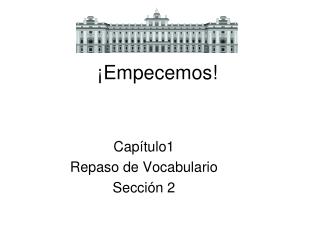 ¡Empecemos!