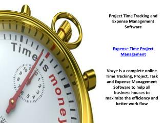Expense Time Project | Best Expense Tracking Software