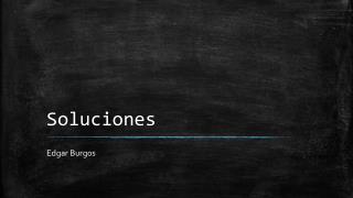 Soluciones