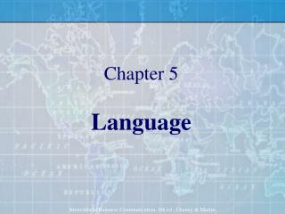 Chapter 5 Language