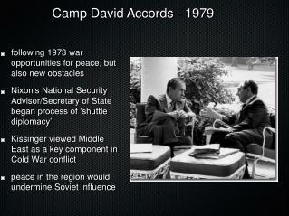 Camp David Accords - 1979