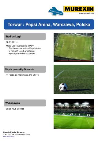 Torwar / Pepsi Arena, Warszawa, Polska