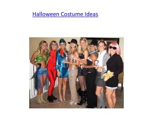 Halloween Costume Ideas
