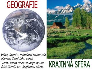 GEOGRAFIE