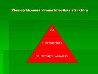 Ziemeļvidzemes virsmežniecības struktūra