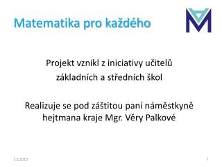 Matematika pro každého