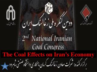 The Coal Effects on Iran’s Economy
