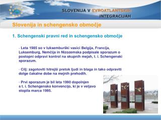 Slovenija in schengensko območje