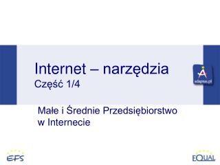 Internet – narzędzia Część 1/4